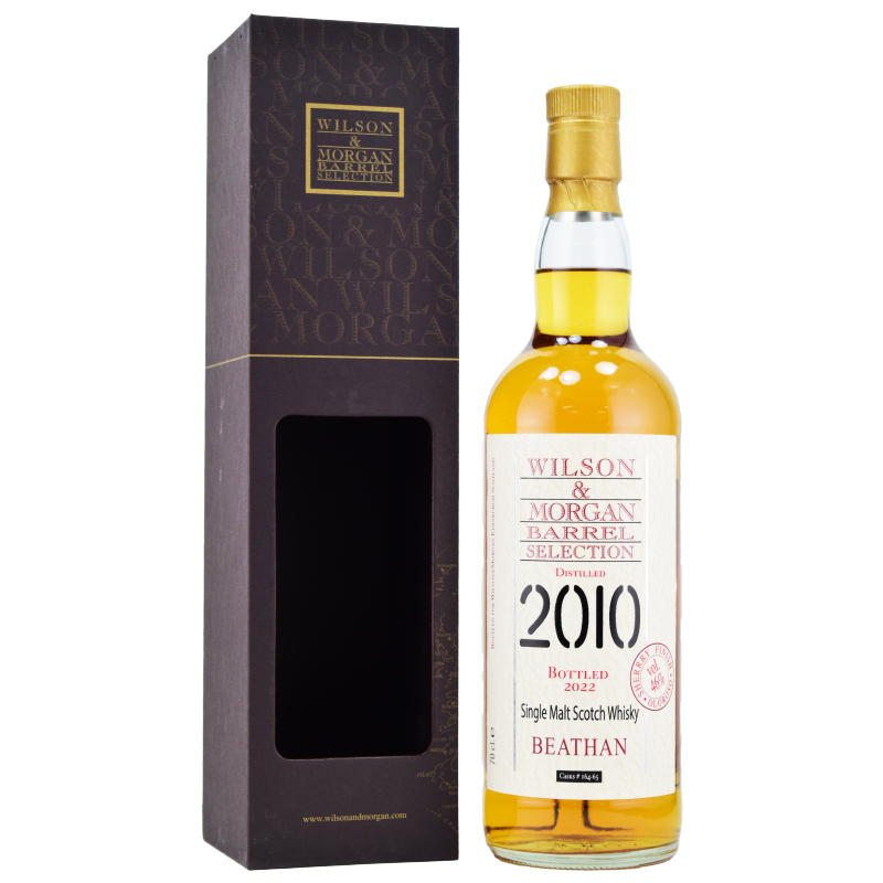 【ピートの素朴なフレーバーとスペイサイドのフルーティーな特徴が融合、ヘザーの花】ビーサン(グレンタレット) 2010 約12年 ウィルソン