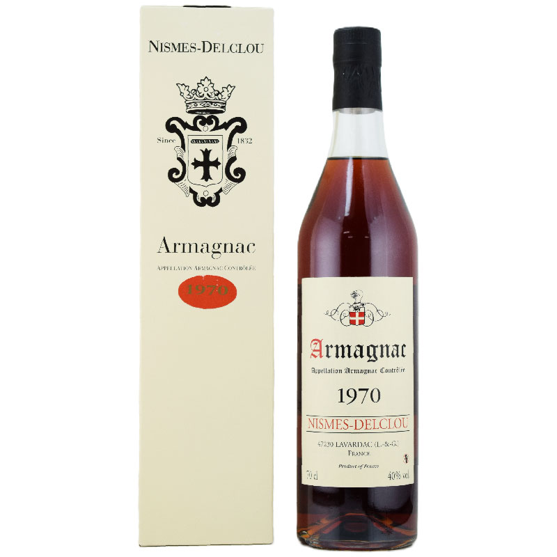 【ドライフルーツ（あんず、ネクタリン、チェリー）、複雑で魅惑的、白い花】ニーメデルクルー　1970　約56年　40％　700ml