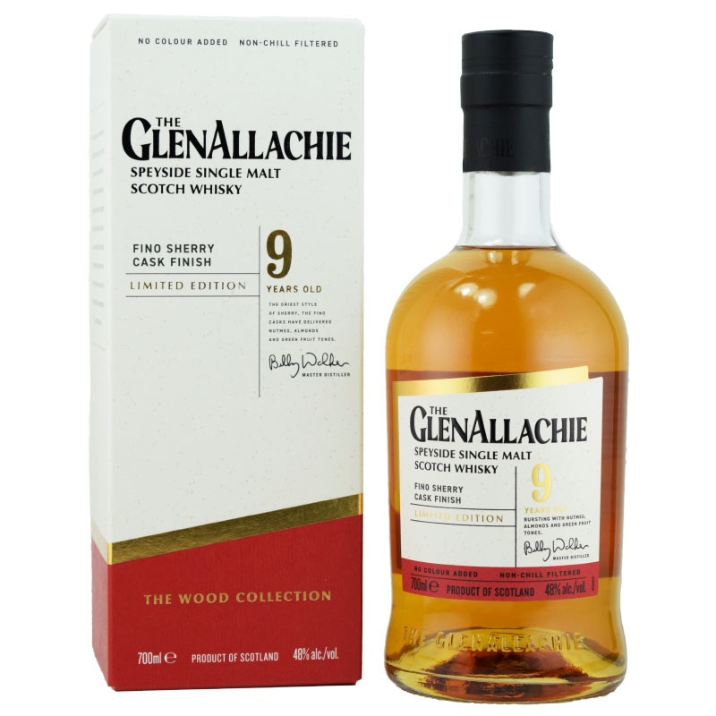 【バニラ、青リンゴ、アプリコット、ローストアーモンド、シトラス、バニラカスタード】グレンアラヒー　9年　フィノシェリーカスクフィニッシュ　48％　700ml