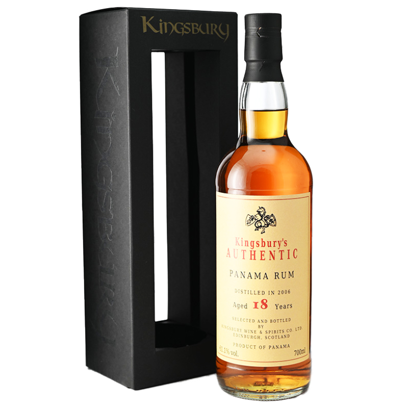 【1908年に創業し現在も家族経営を貫くあのブランドのシングルカスク★アプリコット、煮込んだフルーツ】パナマ　2006　18年　キングスバリー　61.1％　700ml
