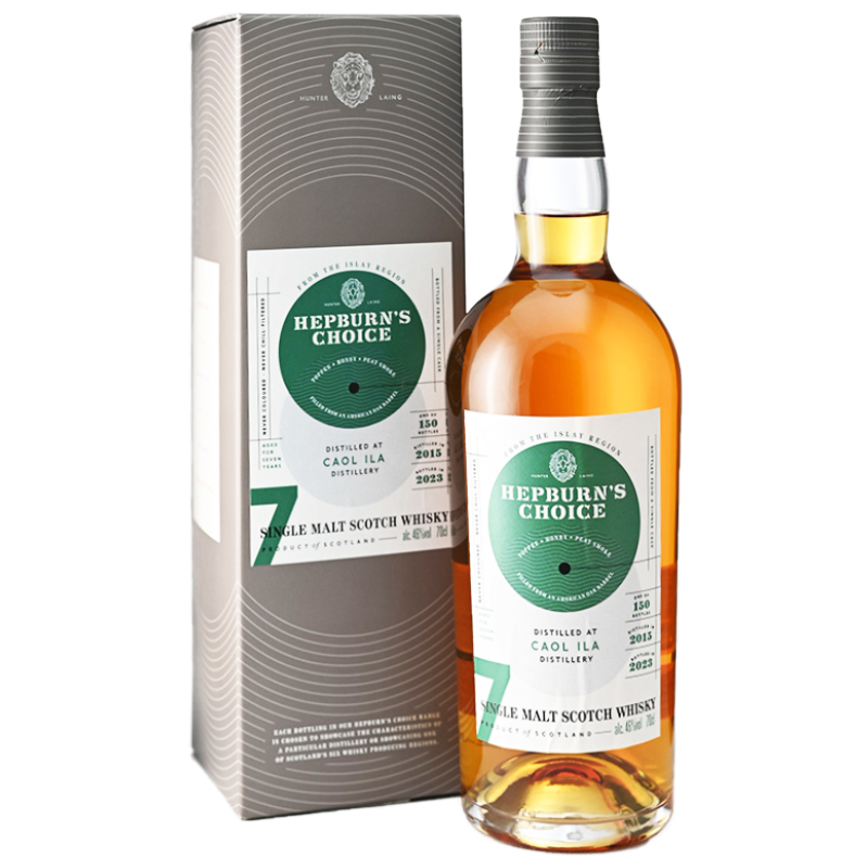 【トフィー、ハニー、ピートスモーク】カリラ　2015　7年　ヘップバーンズチョイス　46％　700ml