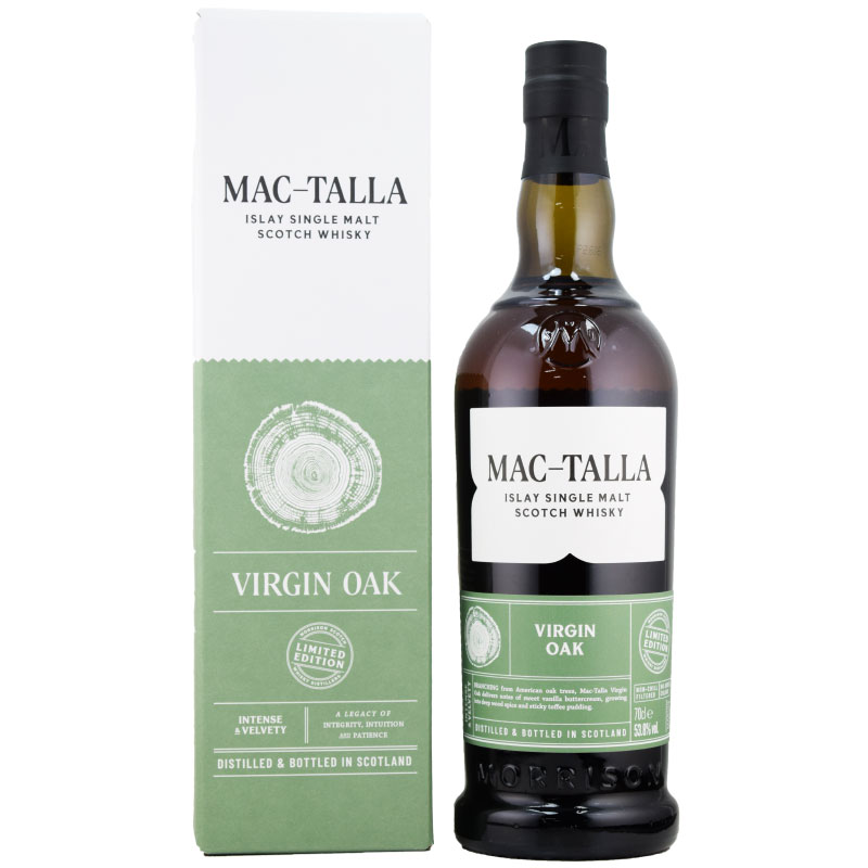 【ウッディなピートスモーク、ミネラルを含んだ黒砂糖、トフィープディング】マクタラ　ヴァージンオーク　53.8％　700ml