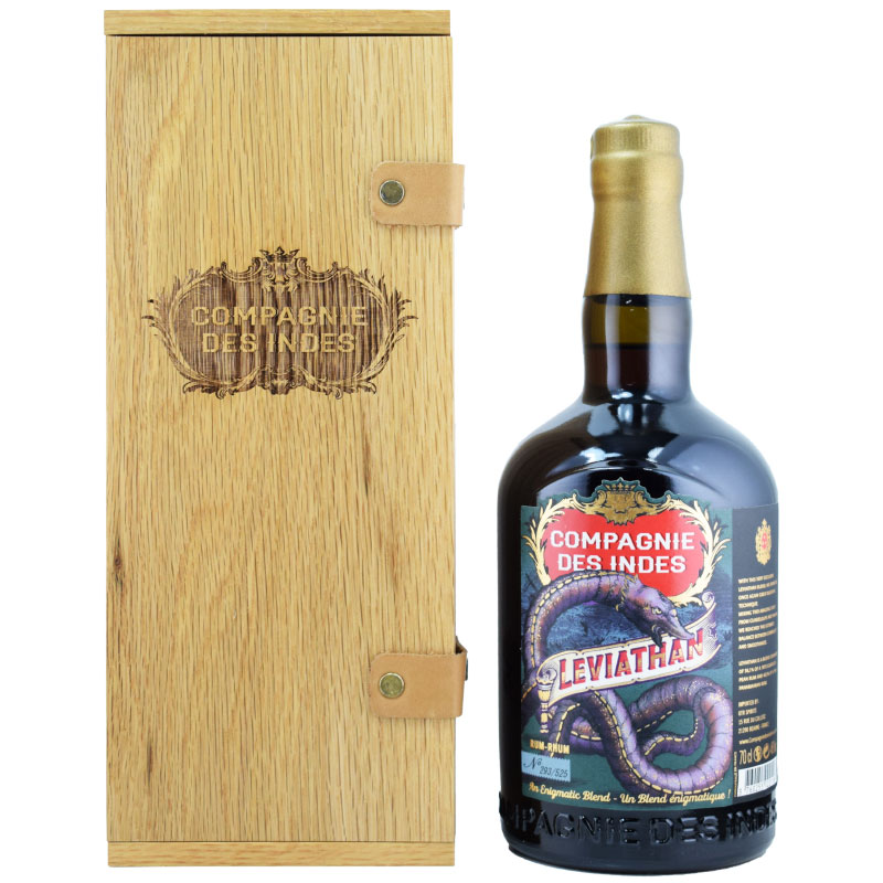 【レアラム★国内8本★当店2本のみ★1973年蒸留（48年熟成）と1996年蒸留（25年熟成）のみブレンド★サワーチェリー、ローストアーモンド、マッシュルーム、レザー、ローストタバコ、爆発的に広がる】リヴァイアサン　コンパニーデザンド　46％　700ml