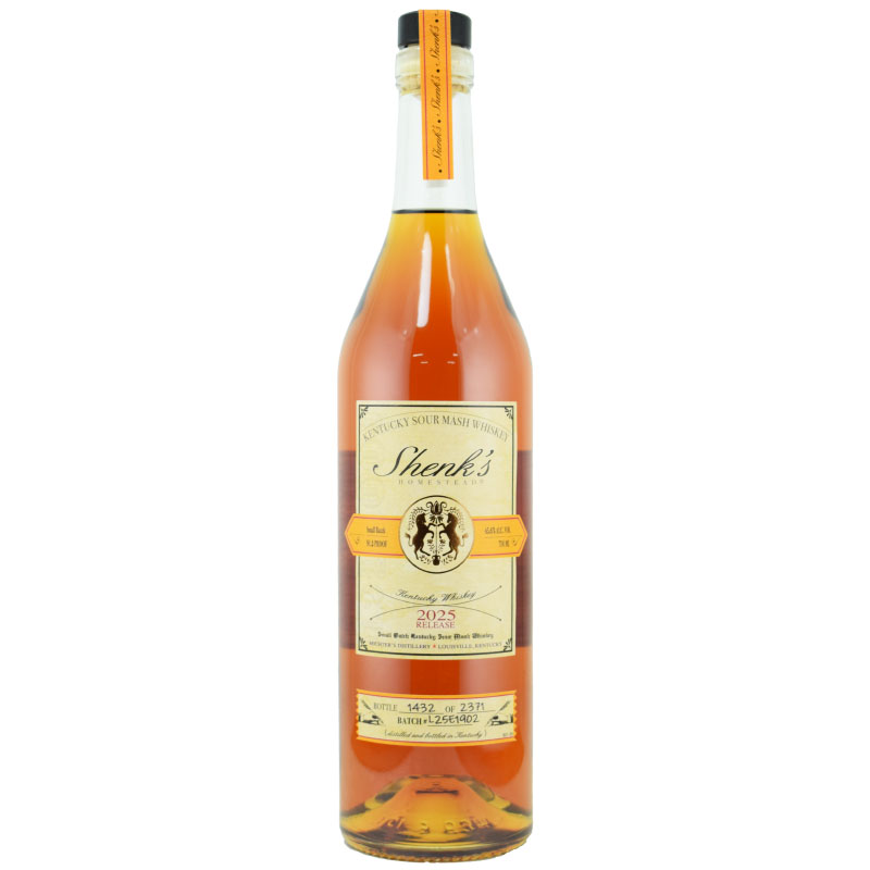 【年に一度の限定品★焦がし砂糖、ライ麦、キャラメルキャンディ、ヌガー】シェンクズ　ホームステッド　サワーマッシュウイスキー　2025リリース　45.6％　700ml