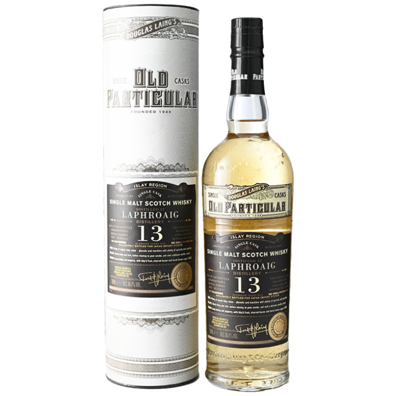 【フェノール香と海、アプリコットや桃、塩気とコク、バーベキューでグリルしたフルーツ】ラフロイグ　2012　13年　オールドパティキュラー for JIS　56.4％　700ml