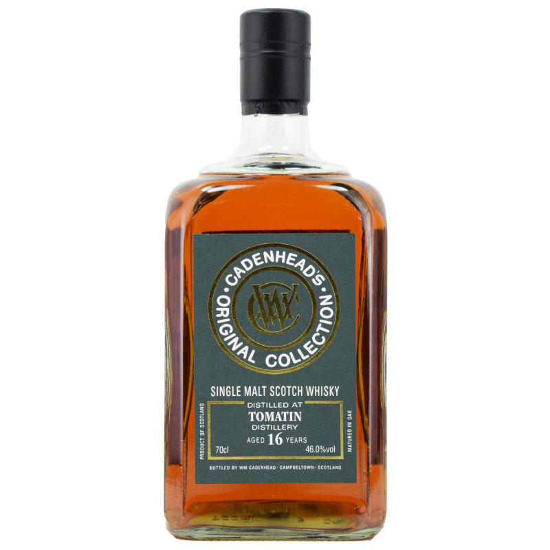 【バター、焼き菓子、ワッフル、バナナ、黒糖キャラメル、ミルクチョコレート】トマーティン　16年　ケイデンヘッド　46％　700ml