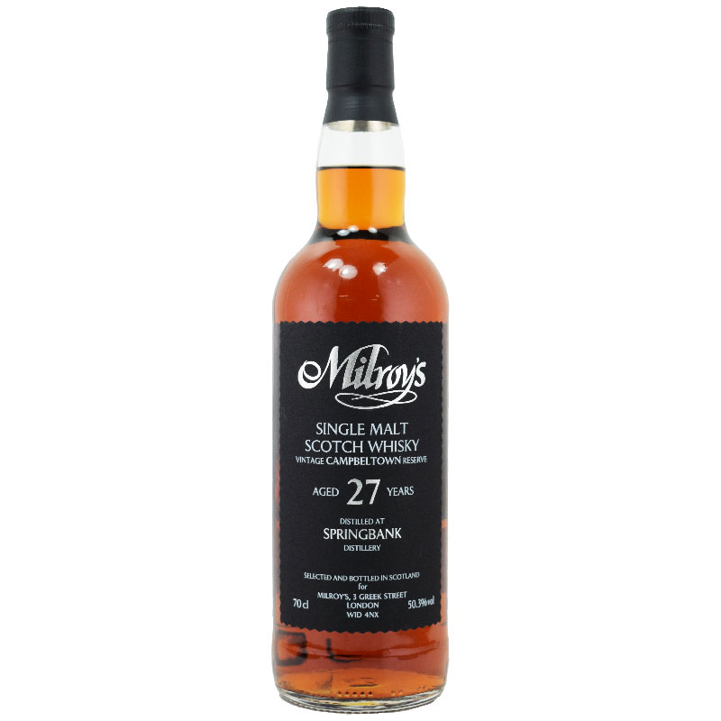 Milroys ミルロイ Springbank 30年 スコッチ ウイスキー Springbank 30 Yr Single Malt Scotch | Total Wine & More