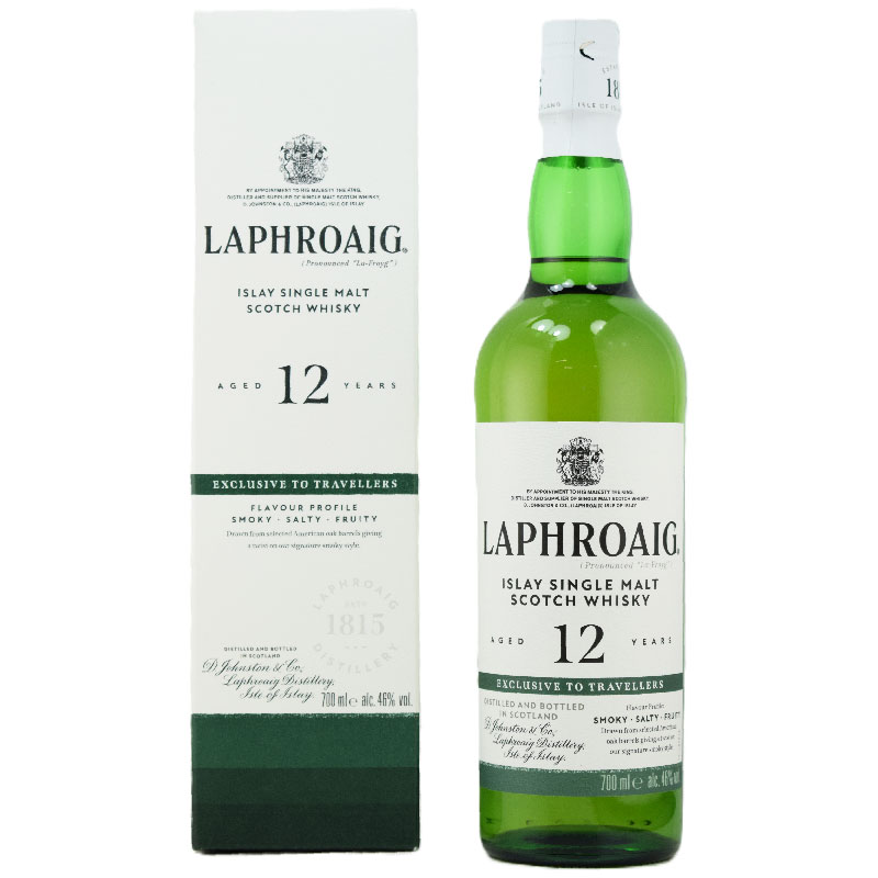 【話題のボトル】ラフロイグ　12年　46％　700ml