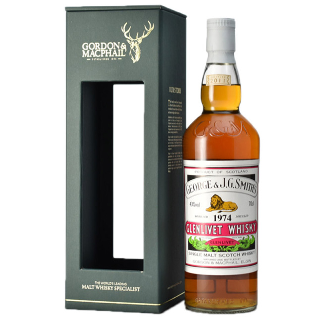 【ミニチュアボトル】G&M Glenlivet（グレンリベット）50年 ザ・グレンリベット12年 | ミニチュアボトルの世界