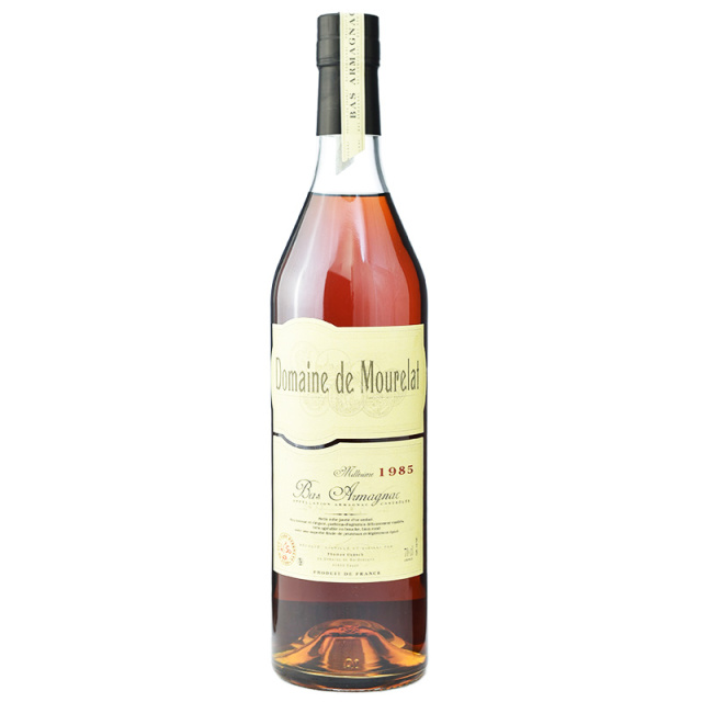 【生産停止したドメーヌの残された原酒★強いながらも上品、シトラスとバニラ、まろやか】ドメーヌ ド ムールラ　1985　41.5％　700ml