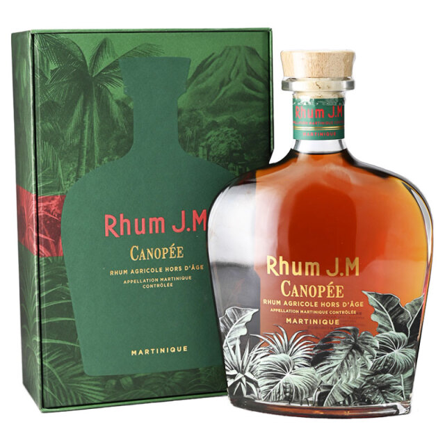 【繊細にローストしたカカオ豆、デーツ、ドライイチジク、プルーンの甘美さ、マルティニークバニラ】J.M　キャノピー　46％　700ml