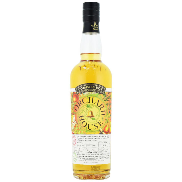 【クライヌリッシュが50％！★超贅沢なフルーティブレンデッド★青リンゴ、洋梨、バナナ、ワクシー】オーチャードハウス　キュレイテッドカスク バッチ2 for JAPAN 50％　700ml