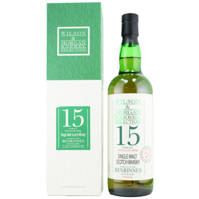【オレンジ、柑橘、クリーミー、ビスケット、レーズン香が丁度良い】ベンリネス　2009　15年　ウィルソン＆モーガン　56.6％　700ml