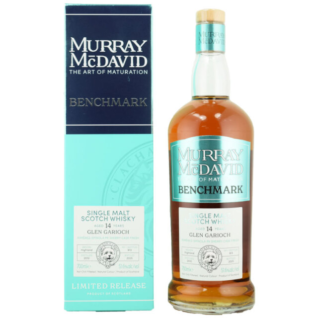 【クリーミーなモカ、ミルクチョコレート、クリーミーなハチミツ、キャラメル】グレンギリー　2010　14年　マーレイマクダヴィッド　51.6％　700ml