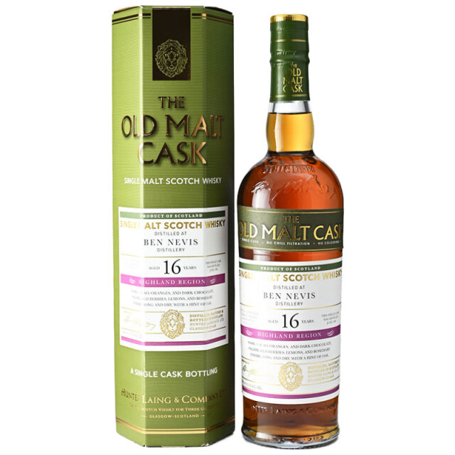 【格別の90年代★カカオ、オレンジ、レッドベリー、レモン、オーク】ベンネヴィス　1998　16年　OMC　50％　700ml