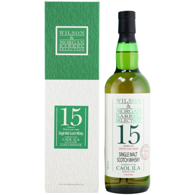 【スモーキーさ、蜂蜜やプロポリス、ピート、ヨード、奥行きのある旨味、モルトのクリーミーな甘み】カリラ　2009　15年　ウィルソン＆モーガン　57.7％　700ml