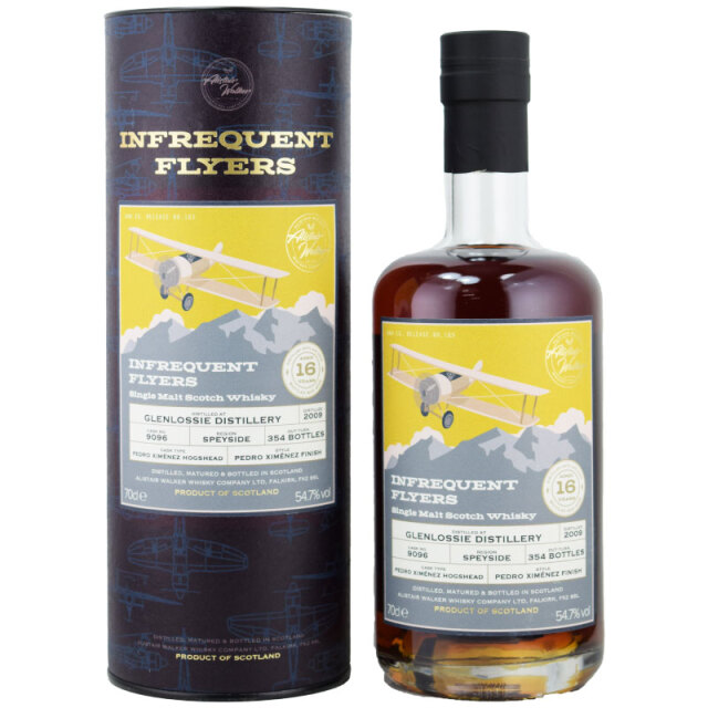 【国内42本のみ★マカロン、甘いクリーム、モカ、凝縮された甘味】グレンロッシー　2009　16年　アリスターウォーカー　54.7％　700ml