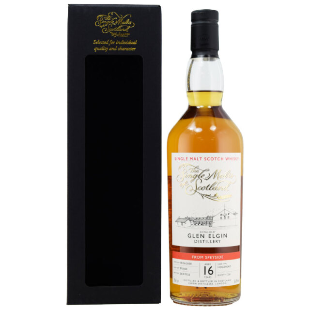 【リンゴ、ハチミツを掛けたシリアル、濃厚なキャラメル、ハニーデューメロン、ポワレした洋梨、ハチミツとオレンジ】グレンエルギン　2008　16年　シングルモルツスコットランド　56.3％　700ml