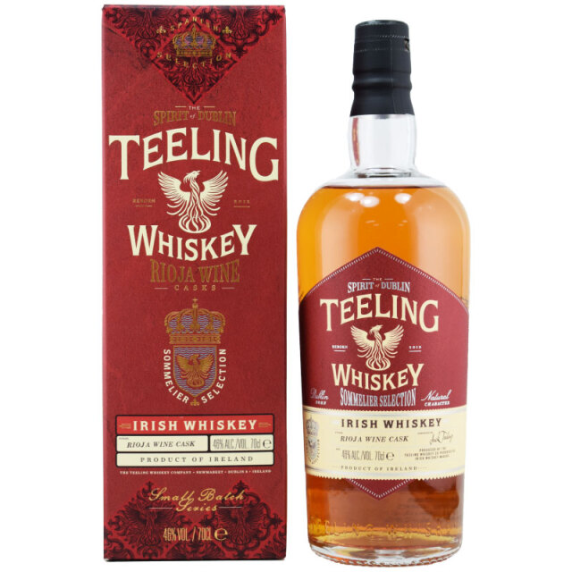 【チェリーやストロベリー、シナモンとキャラメルでベリー系、フルーティ】ティーリング　リオハレッドワイン樽フィニッシュ　46％　700ml
