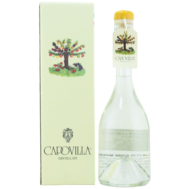 【西暦1400年以前から栽培されてきたフランス原産の古代品種を贅沢に蒸留★黄色い果実、上品でエレガント、芳醇なプラム、ジャムのような余韻】ミラベル ド ナンシープラム（西洋すもも）　2015　カポヴィッラ　41％　500ml