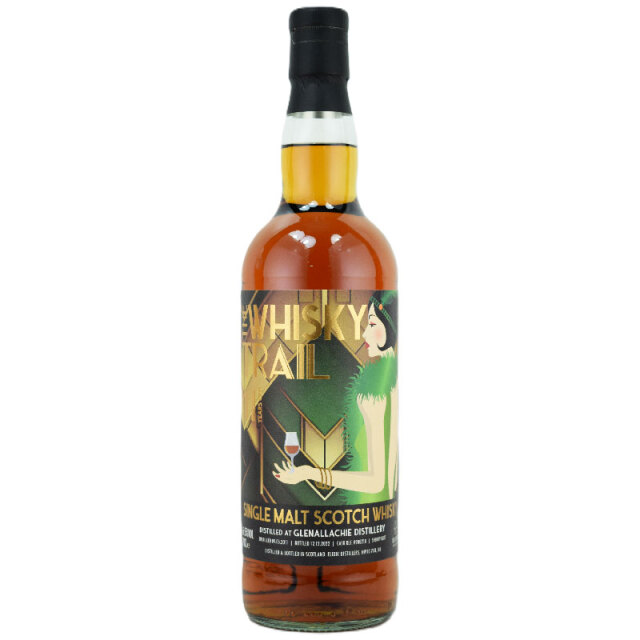 【トフィークリーム、黒糖の麩菓子、ヘザーハニー、サルタナレーズン、ソフトドライイチジク】グレンアラヒー　2011　11年　ウイスキートレイル フラッパーズ　61.5％　700ml