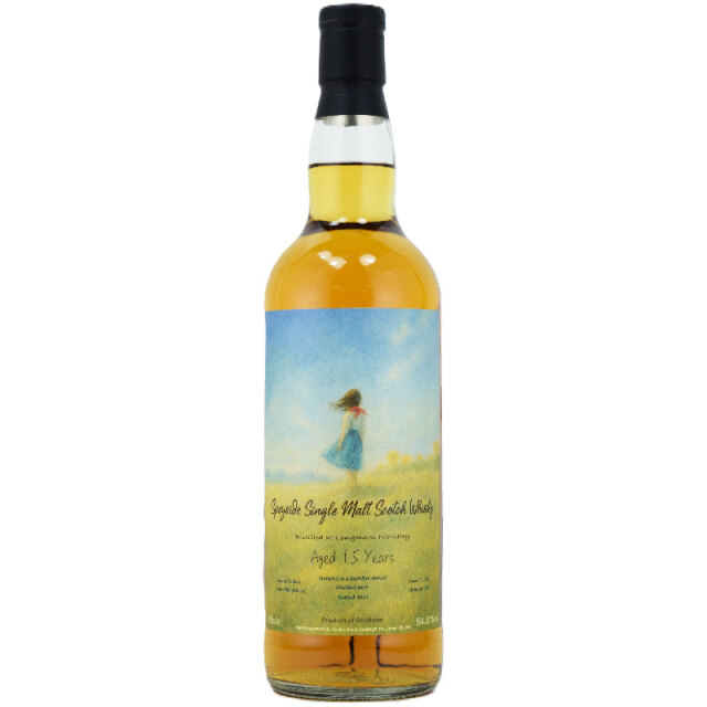 【洋梨、白桃と麦、洋梨のタルト、甘いクリーム、柑橘香】ロングモーン　2009　15年　for レディバーテンダー　54.8％　700ml