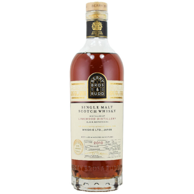 【PXシェリー樽★濃厚、リンゴや洋ナシ、濃厚な甘み、キャラメルナッツ】リンクウッド　2010　15年　BBR　51.8％　700ml