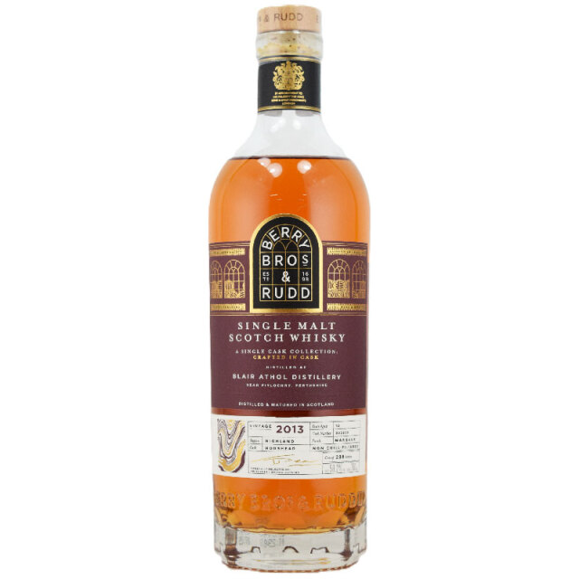 【国内16本★当店1本のみ★贅沢で濃厚、熟したカシス、ベリー、みずみずしいリンゴ、優雅でシルキー】ブレアソール　2013　12年　BBRマルゴーカスク　58.2％　700ml