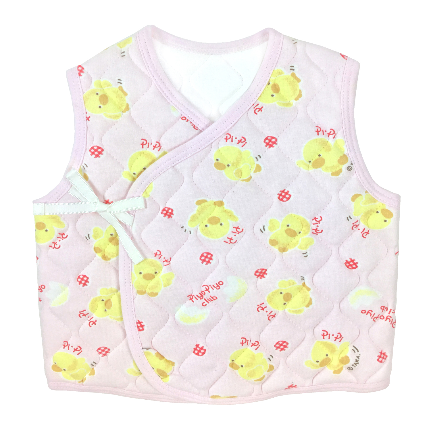 【ネコポス送料無料】ベビー用品 キルトベビーベスト 男の子 女の子 50-70cm 冬/2002