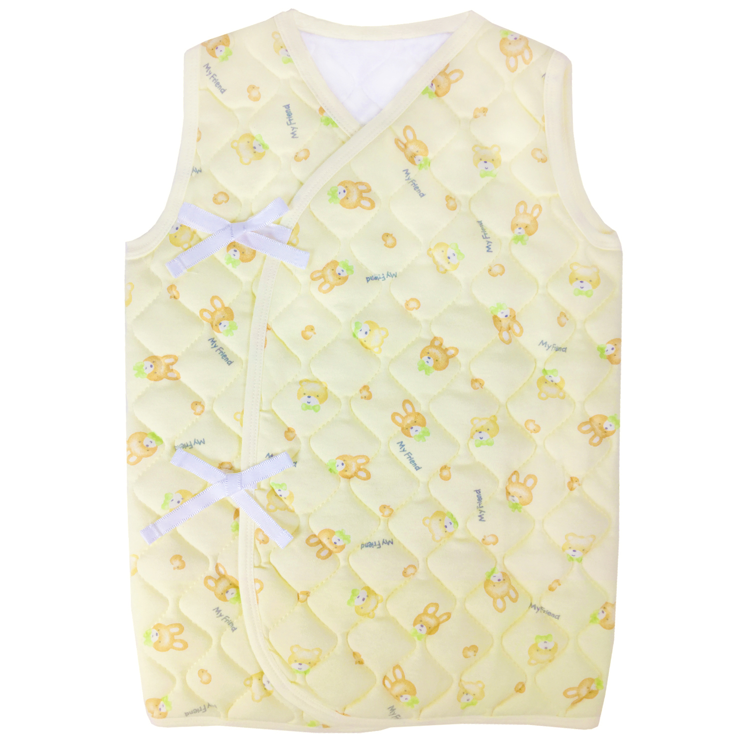 【送料無料】ベビー用品 キルトロングベビーベスト スリーパー 新生児 50-70cm/2008