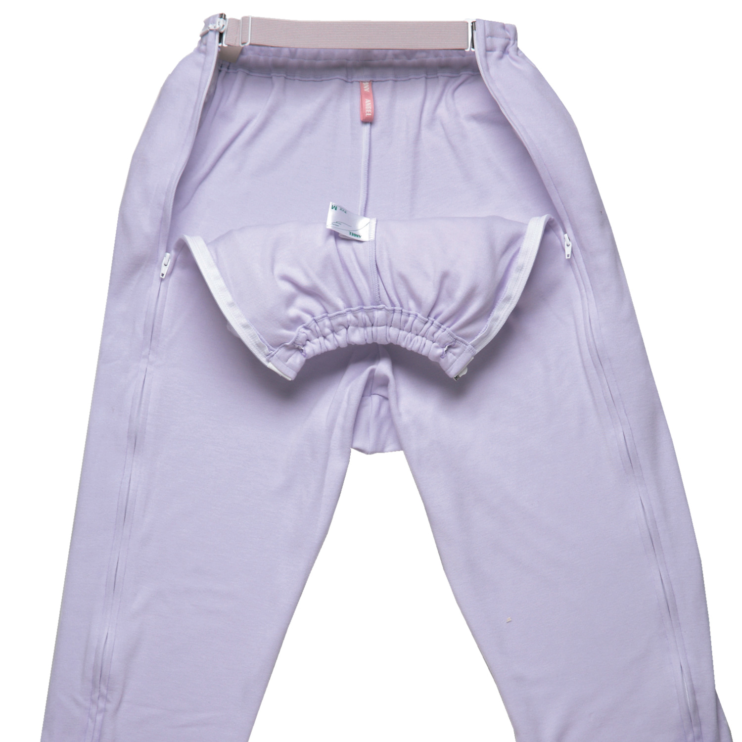 【送料無料】エンゼルの介護用品[楽々ロングパンツ(フルオープン)/5211]おむつ替えに便利な介護ズボン