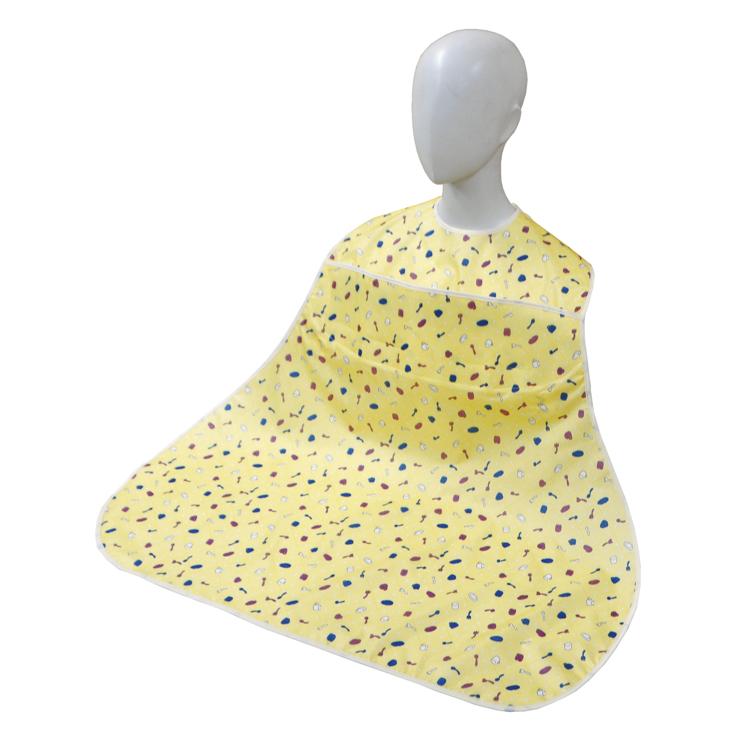 エンゼルの介護用品 [ディナーエプロン(ポケット付き)/6077]介護 食事用エプロン 防水