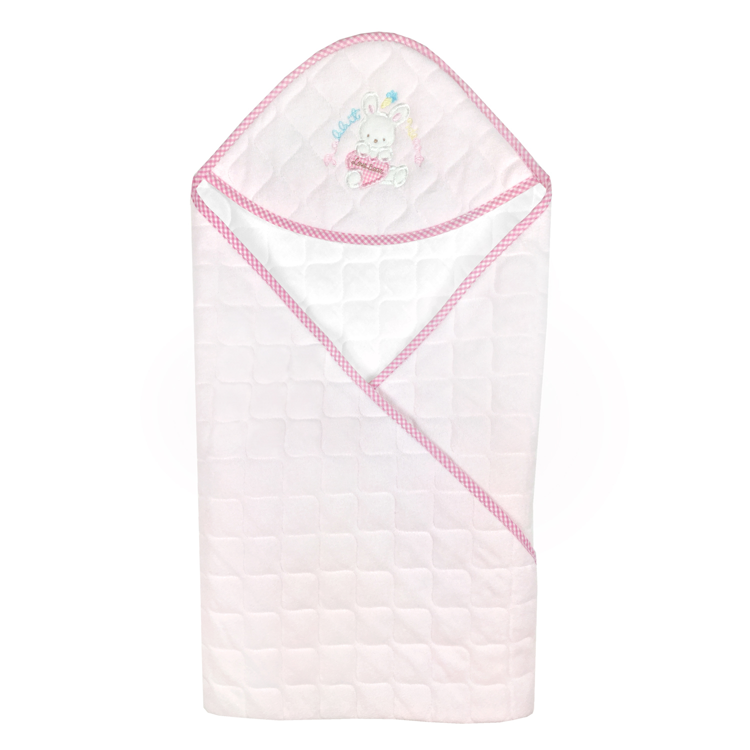 【送料無料】ベビー用品 日本製 パイルキルトアフガン 新生児 秋冬 おくるみ 85×85cm/NT2009