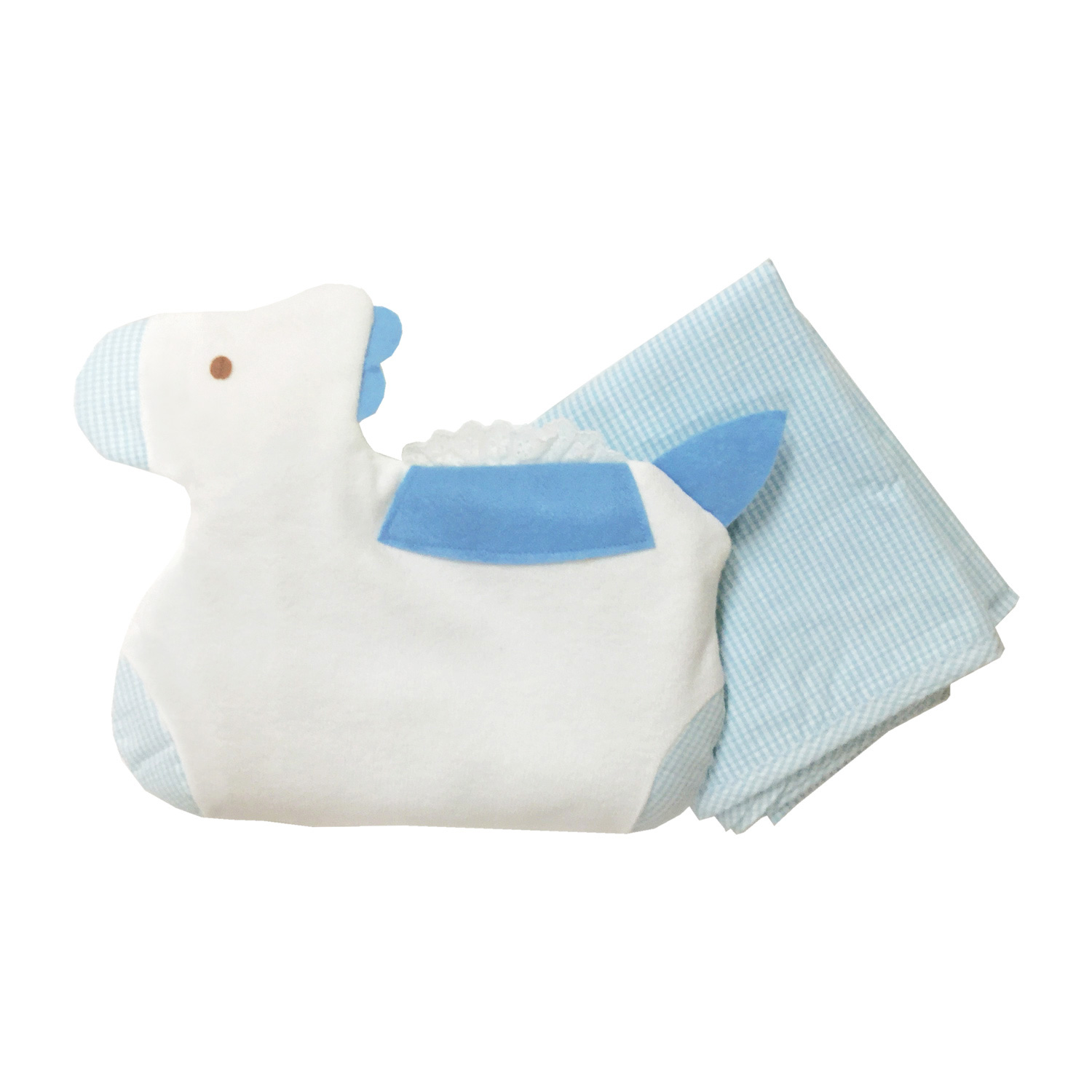 【ネコポス送料無料】ベビー用品 アフガン兼用ベビーまくら 綿100％ 日本製 赤ちゃん/YU1003