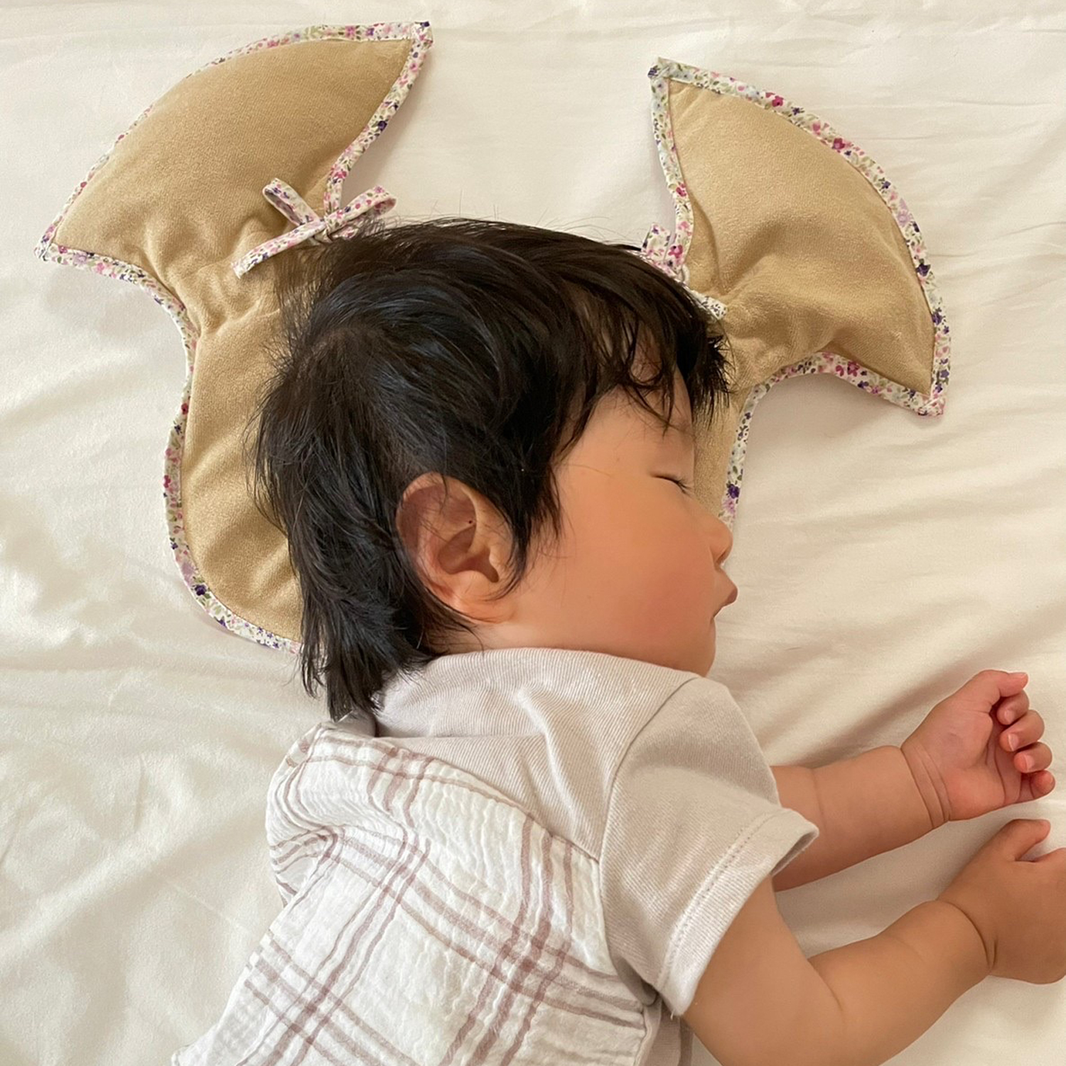 ネコポス送料無料 高さが調節できる向き癖予防ベビー枕 新生児 Ns197