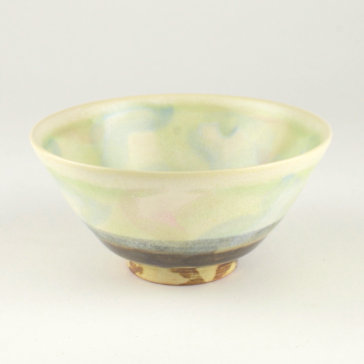 茶碗(グリーン)_丹泉窯 市野ちさと 作