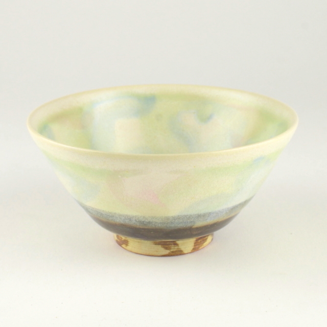 茶碗(グリーン)_丹泉窯 市野ちさと 作