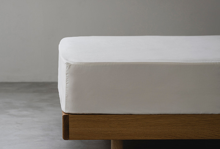 ボックスシーツ白練