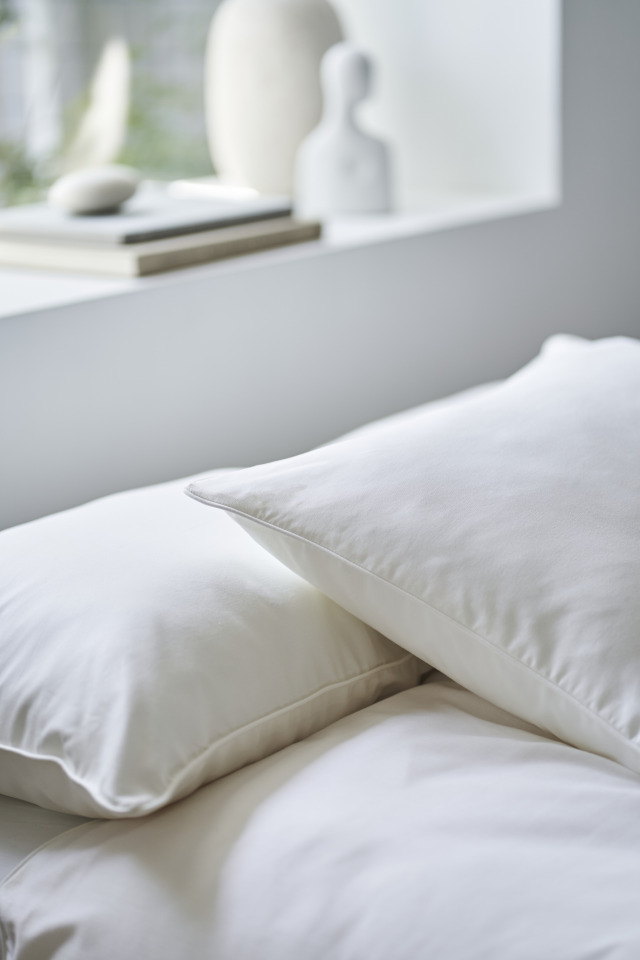 ピローケース-白練色
