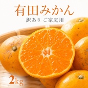 有田みかん2kg【訳ありご家庭用】2S-2Lサイズ混合※11月下旬以降順次発送予定