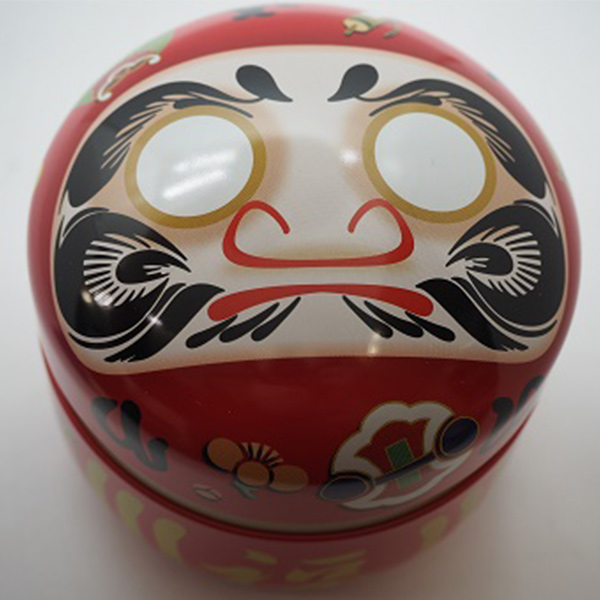 だるま缶赤　みぞれ玉２