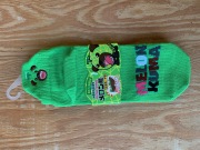 メロン熊　刺繍ヒールソックス