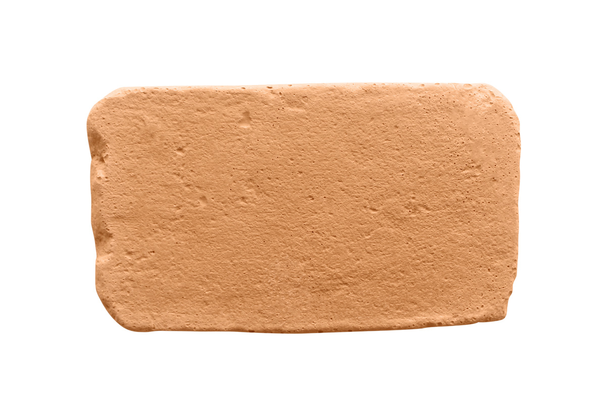 DIYレンガタイル ハニーオレンジ　煉瓦 超軽量ブリック ハーフサイズ