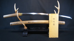 日本刀 銘：特別貴重刀剣 在銘【備州長船清光】【永正十二年吉日】 刀 60.2ｃｍ 刀身559ｇ
