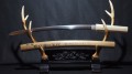 【Y】日本刀 銘：在銘【備前国住則光】 脇差 50.4cm 刀身489g