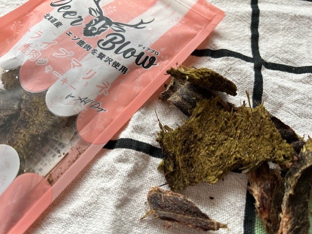 ディアブロ　トライプマリネ　鹿肉ジャーキー