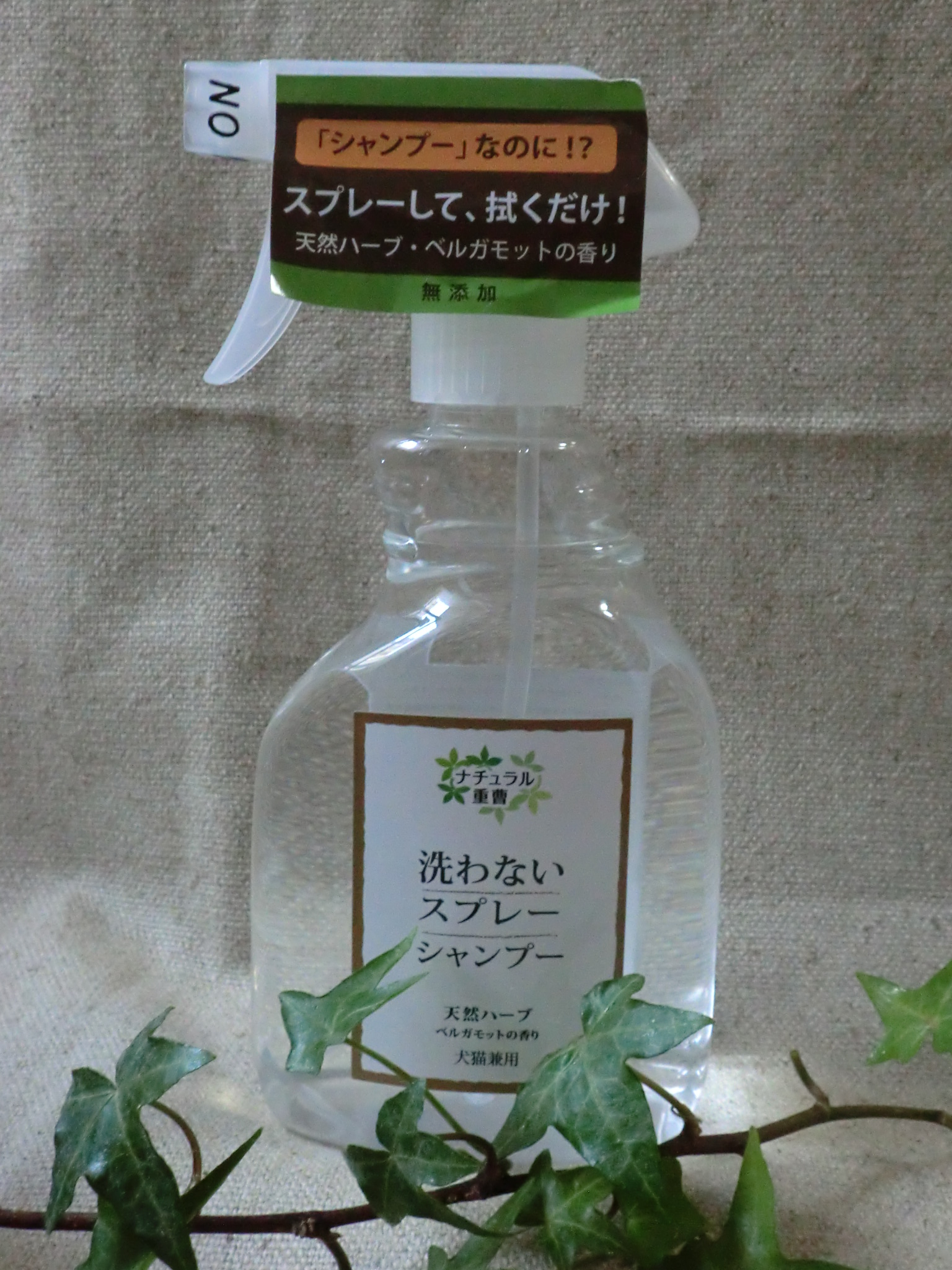 洗わないシャンプー　ラベンダーの香り♪