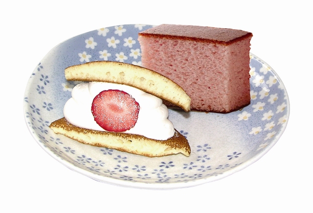 静岡名物　苺生どら・苺かすてら(7個入)