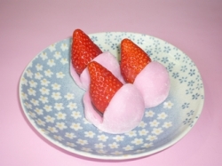 本場静岡の大粒章姫苺の大福