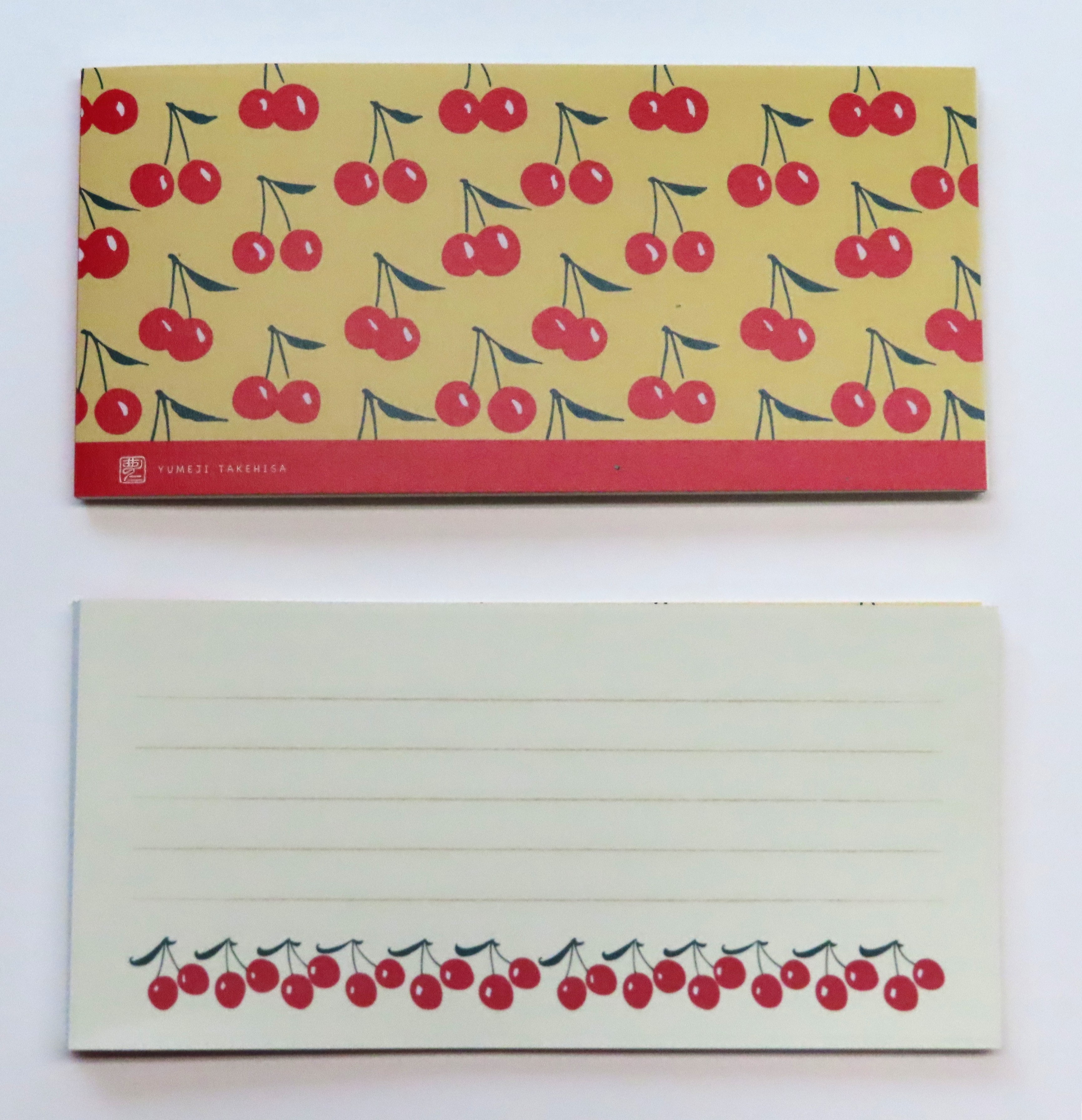 一筆箋「さくらんぼ」